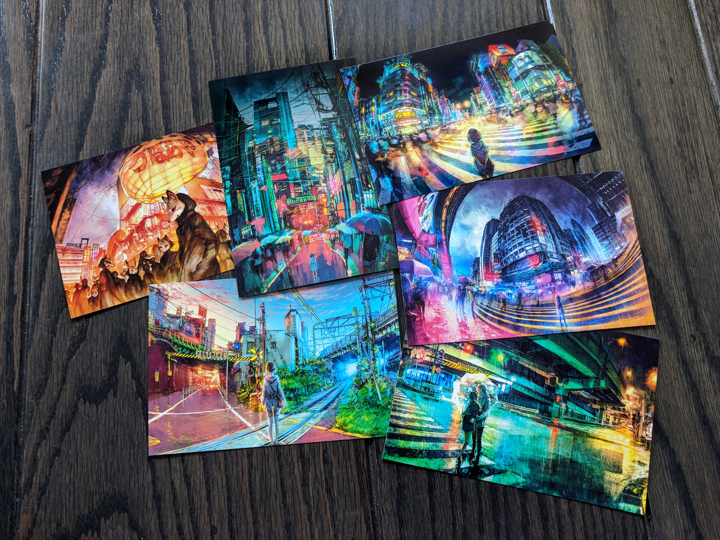 Postcards and Bookmarks — Yuumei
